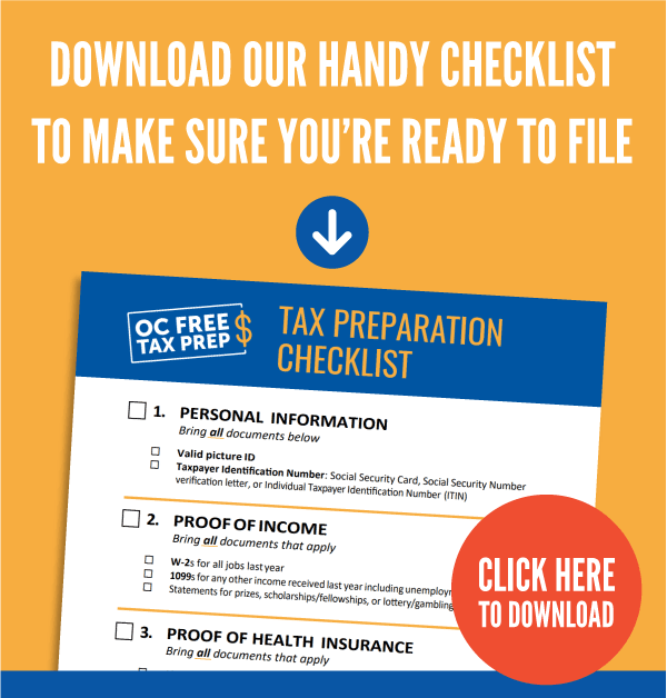 Click here to download our handy checklist to make sure you're ready to file.